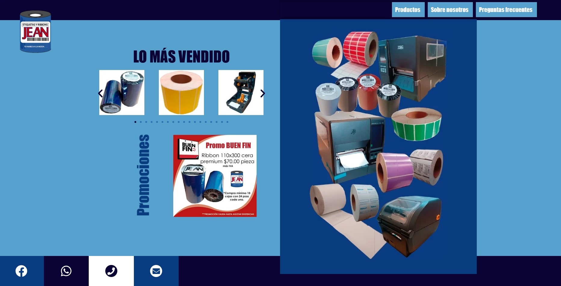 Proyecto Etiquetas y Ribbons Jean